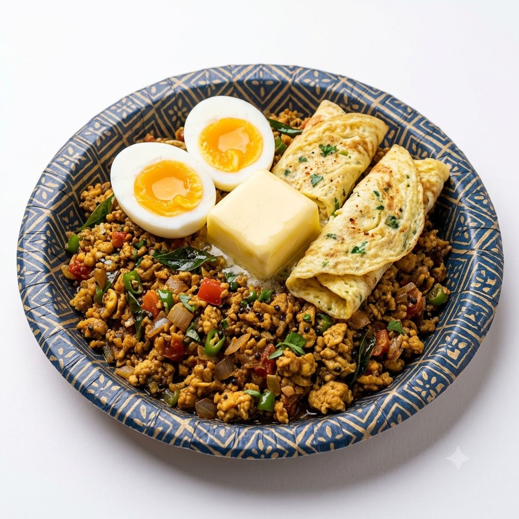 Chilli Butter Bhurji